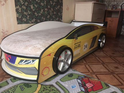 Кровать машина