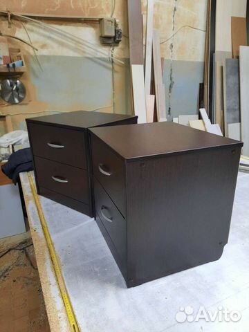 Тумба прикроватная венге