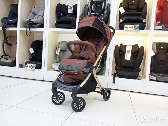 Прогулочная коляска Farfello Comfy Go Brown