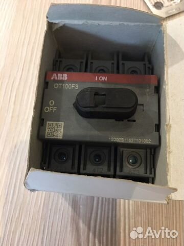 Рубильник abb