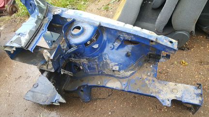 Лонжерон передний левый skoda octavia tour тур