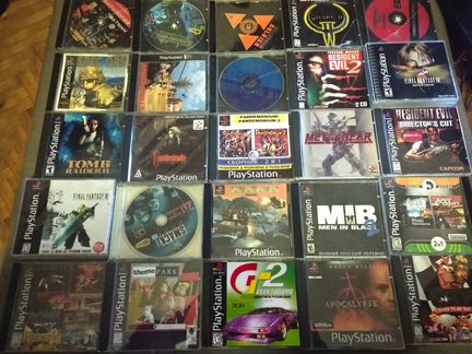 Игры PS1, PS2, Sega