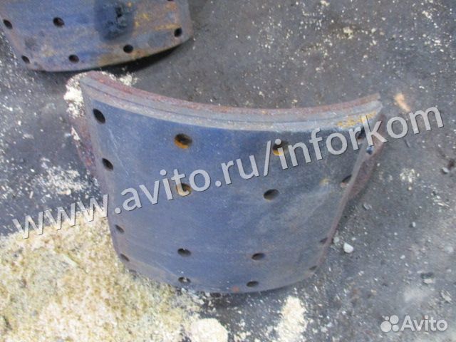 Раскрошилась тормозная колодка