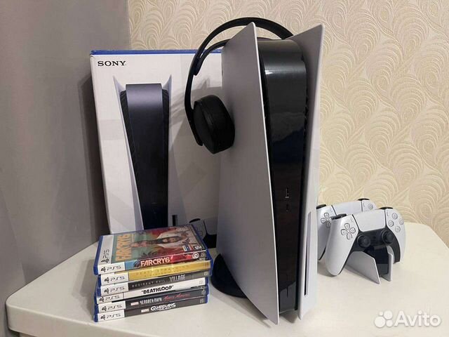 Playstation 5 с дисководом + более 400 игр