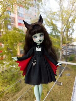 Кукла ooak monster high Френки