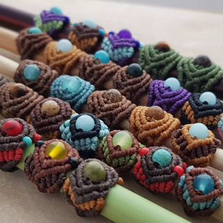 Дредобусины макраме маленькие