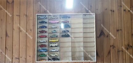 Полка, парковка, гараж для машинок 1:43