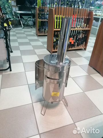 Печка Рыбака PS10 с экранами