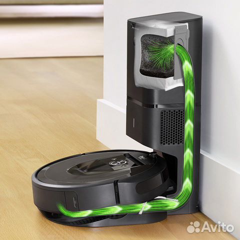 Roomba i7+ - робот пылисос с системой самоочистки