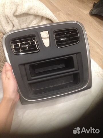 Панель магнитолы Рено Логан 2015 новая