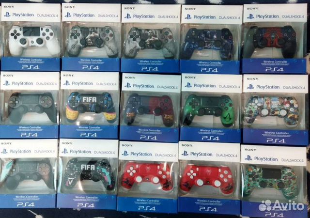 Dualshock 4/Геймпад PS4 с рисунком Новый