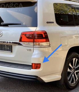 Фонарь бампера Тойота 200 рестайлинг