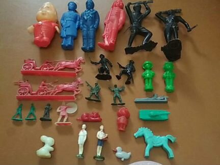 Солдатик СССР пионер фхи колкий пластик