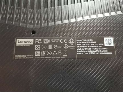 Lenovo legion y520-15ikbn