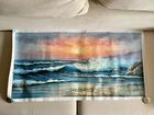 Картина на холсте «Море на закате» объявление продам