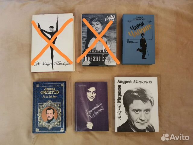 Книги биографии/автобиографии людей искусства