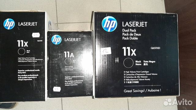 Оригинальные лазерные картриджи