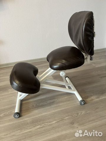 Коленный стул Олимп + спинка + чехлы