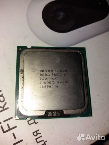 Процессор intel e6600