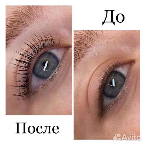 Ламинирование ресниц бровей ботокс окрашивание