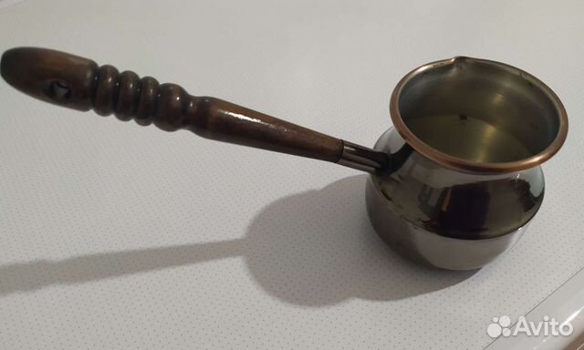 Турка для кофе медная