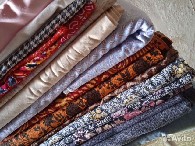 Ткани СССР. Хлопок, шёлк