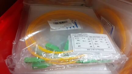 Пигтейл SC APC, SM, 0,9 мм, 1.5 м