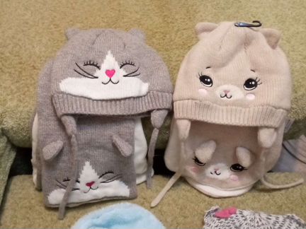 Комплект шапка, шарф