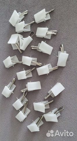 Зажим / прищепка для штор 20 шт