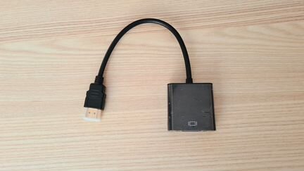 Новый Переходник-адаптер Hdmi-VGA