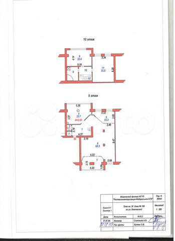 4-к. квартира, 210 м², 9/9 эт.