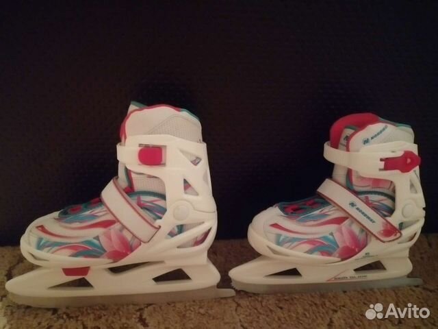 Коньки детские раздвижные 31 36