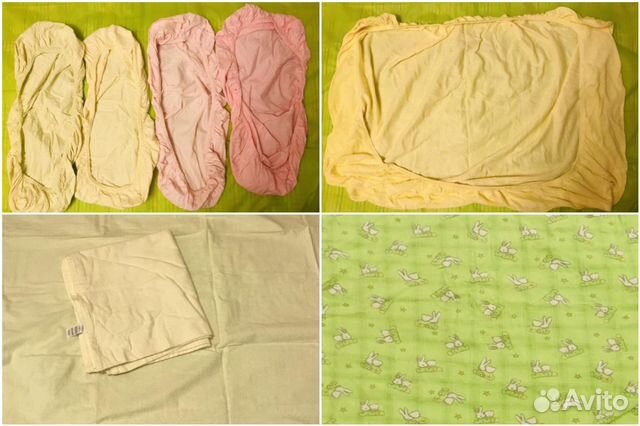 Разные простыни Mothercare для кроватки /коляски