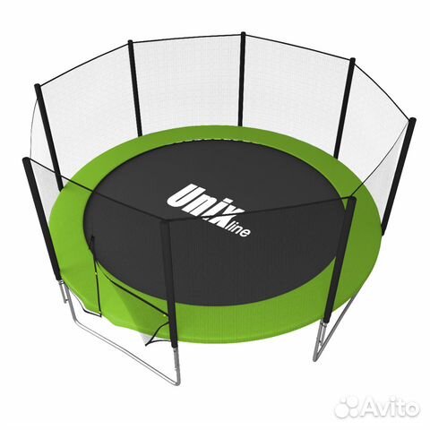 Батут Unix Line Simple 10 FT green (outside)