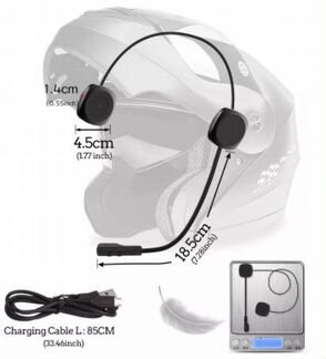 Гарнитура Bluetooth VR robot для мотошлема