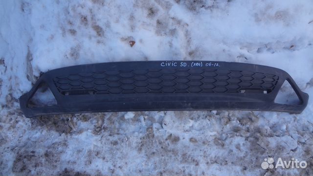 Honda Civic 5D 2006 - 2012 Юбка заднего бампера