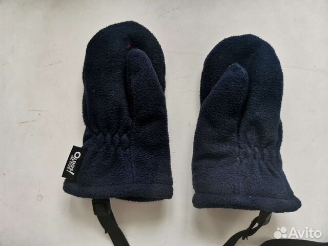 Варежки флис. утеплённые Oldos (1-3 года)