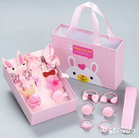 Подарочный набор заколок для девочки