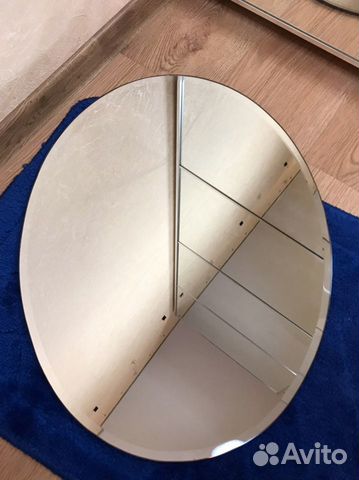 Зеркало настенное овальное