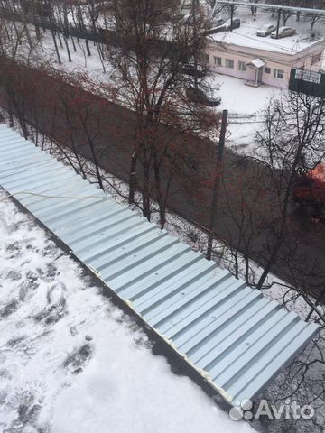 Ремонт и замена крыши балкона