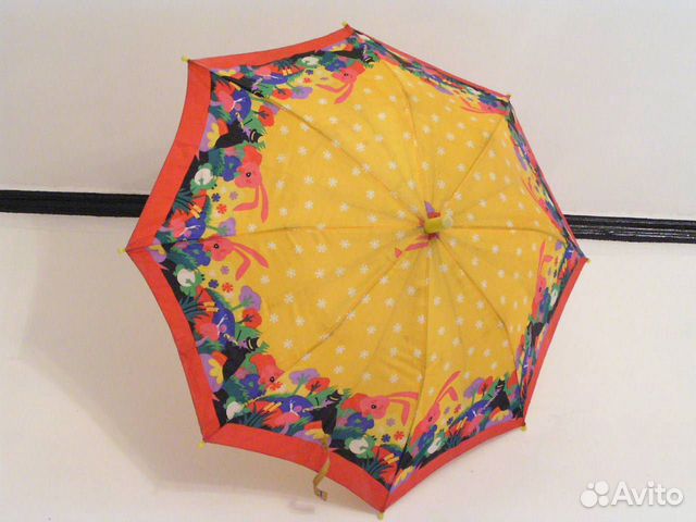 Детский Зонт-Полуавтомат-полутрость в Хабаровске