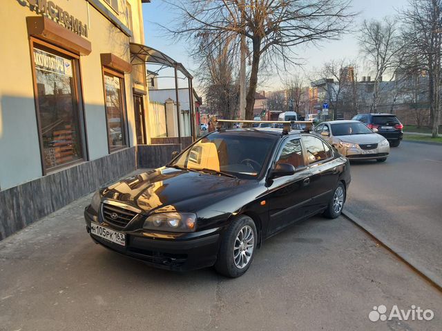 Багажник на крышу Hyundai Elantra в Краснодаре