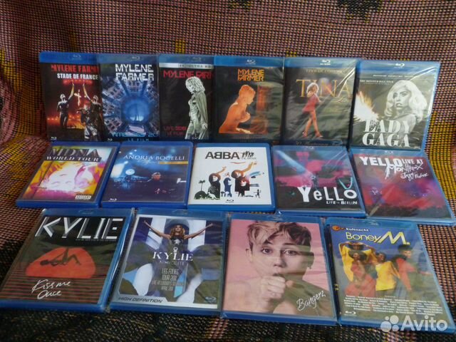 Blu-Ray -M.Farmer /Madonna и др