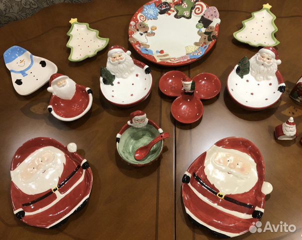 Новогодняя посуда купить в Москве | Товары для дома и дачи | Авито
