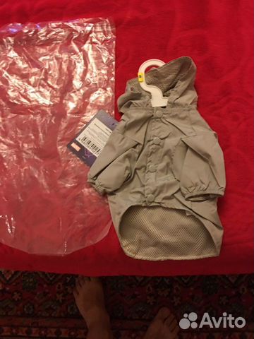 Дождевик для собаки мелких пород