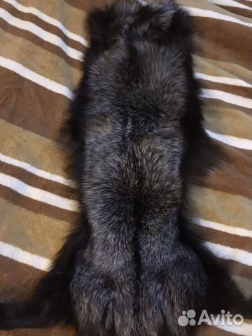 Шкурка чернобурой лисы