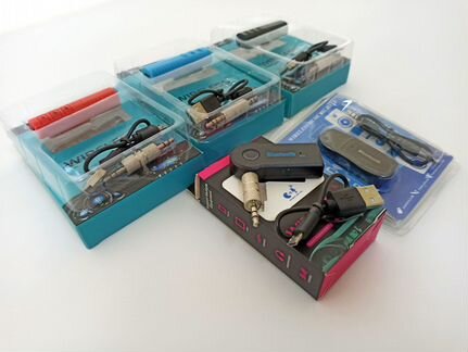 Переходник адаптер AUX Bluetooth USB/microUSB