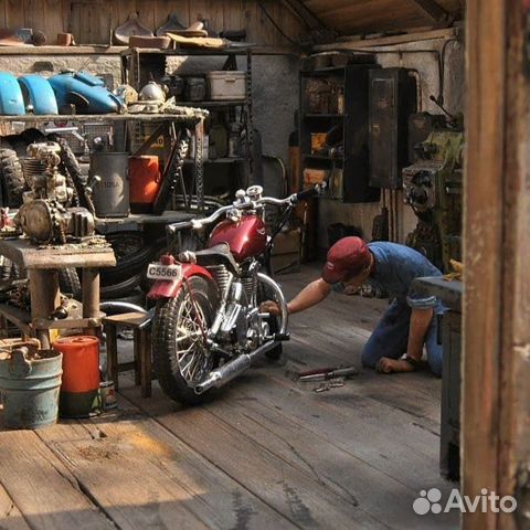 Обслуживание мотоцикла