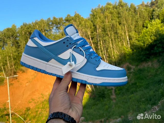 Кроссовки Nike Dunk low Coast blue