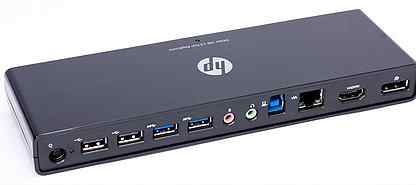 HP 2005pr USB2.0 Port Replicator UK 
